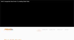 Desktop Screenshot of nova-film.ro