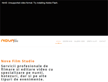 Tablet Screenshot of nova-film.ro